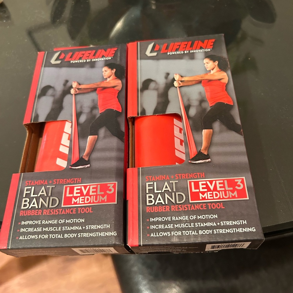 “NEW” 2/$13 LIFELINE FLAT BAND
